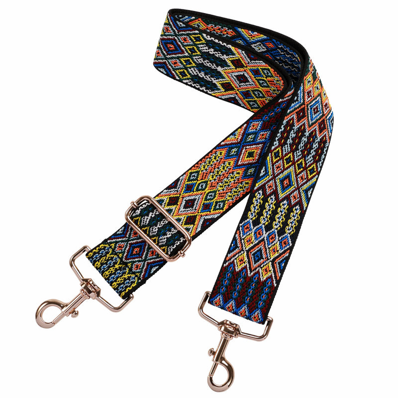 Purse Strap,2" Wide Shoulder Strap Adjustable Replacement,Multi-pattern Crossbody Canvas Bag Handbag Belts for Unisex Handbag,Crossbody Bags,Shoulder Bags Bohemia - NewNest Australia