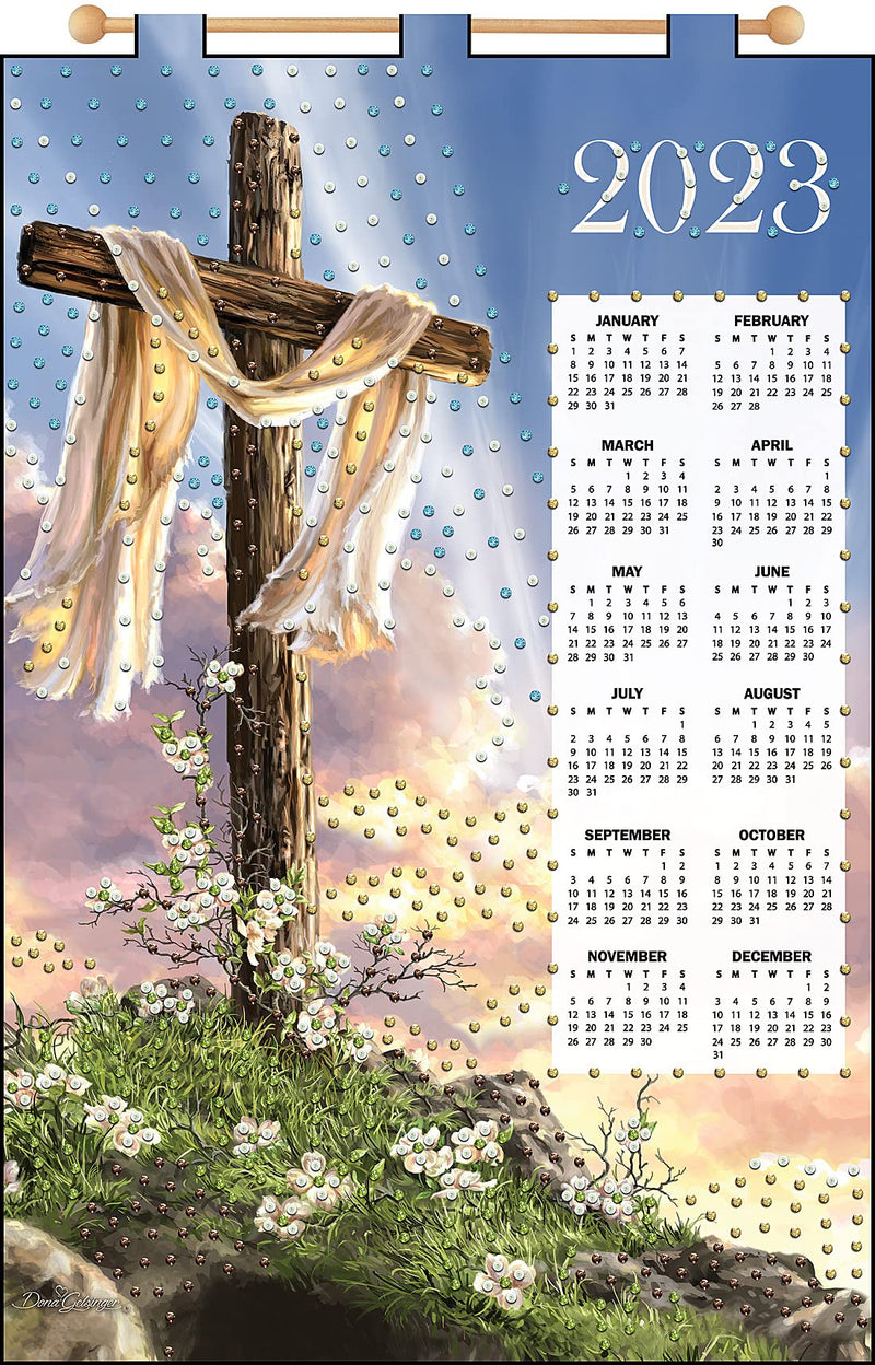 Design Works Crafts 2023 Sequin Calendar Kit, He is Risen - NewNest Australia