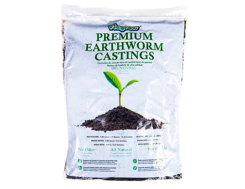 Viagrow Premium Earthworm Castings, Soil Builder, Soil Amendment (1, 1 LB) - NewNest Australia