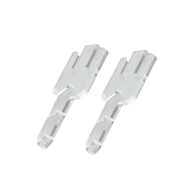 JILINWEI 2Pcs Addi Knitting Machine Tensioner Accessories,Removable Yarn Tensioner Adapters with Tearable Kraft Protective Paper,Tension Rods for Addi King and Addi Express Knitting Machines,Clear - NewNest Australia