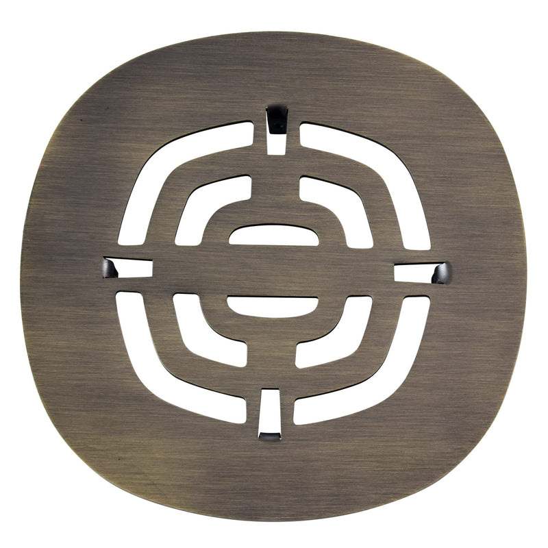 Bropury Easy-to-Install Snap-in Stainless Steel Shower Strainer Shower Drain Grid (Antique Brass) Antique Brass - NewNest Australia