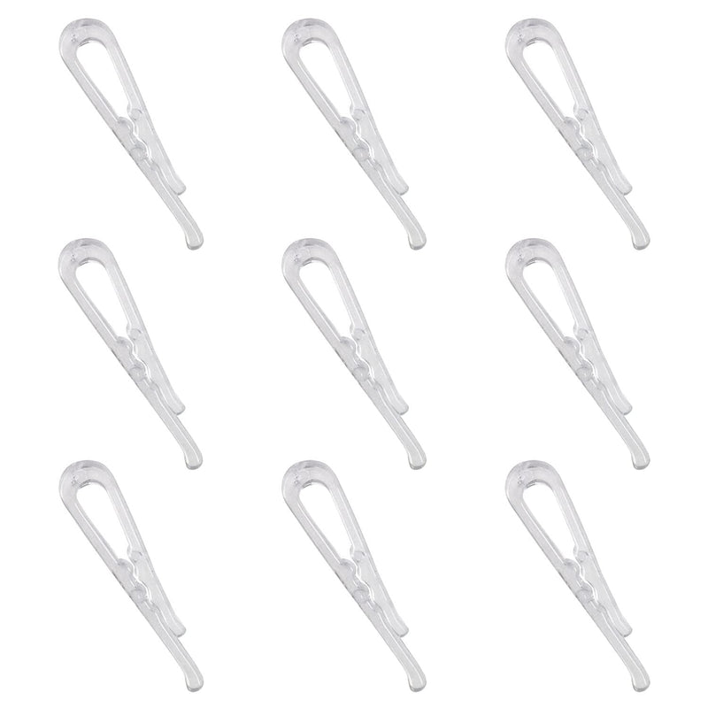 U Shape Shirt Clip ZCZQC 200PCS U Shape Clear Durable Plastic Alligator Clips Garment Clip with Teeth for Ties Socks Pants Shirts U-Shape Clothespins - NewNest Australia