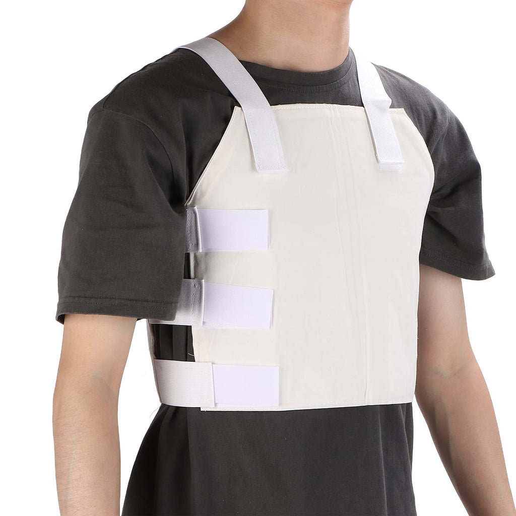 Sternum Support Brace, Breathable Sternum and Thorax Support Ribs Chest Brace Broken Rib Belt Chest Support Brace for Intercostal Muscle Strain - NewNest Australia