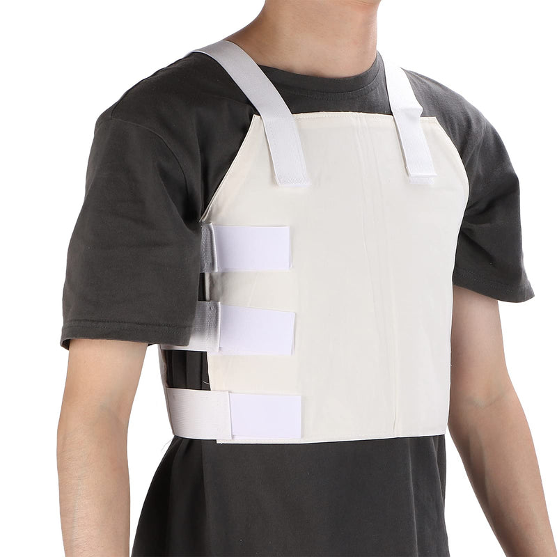 Sternum Support Brace, Breathable Sternum and Thorax Support Ribs Chest Brace Broken Rib Belt Chest Support Brace for Intercostal Muscle Strain - NewNest Australia