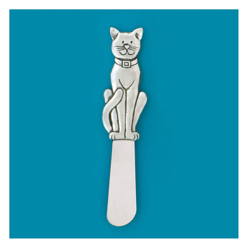 Basic Spirit Butter Spreader Knife - Cat - Soft Cheese Paté Kitchen Gadgets, Home Decorative Gift for Pet Animal Lover - NewNest Australia