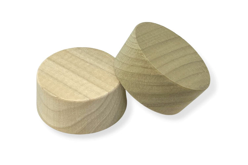 2-Inch Poplar Wood Bourbon Wine Barrel Bung (2-Pack) 2 - NewNest Australia
