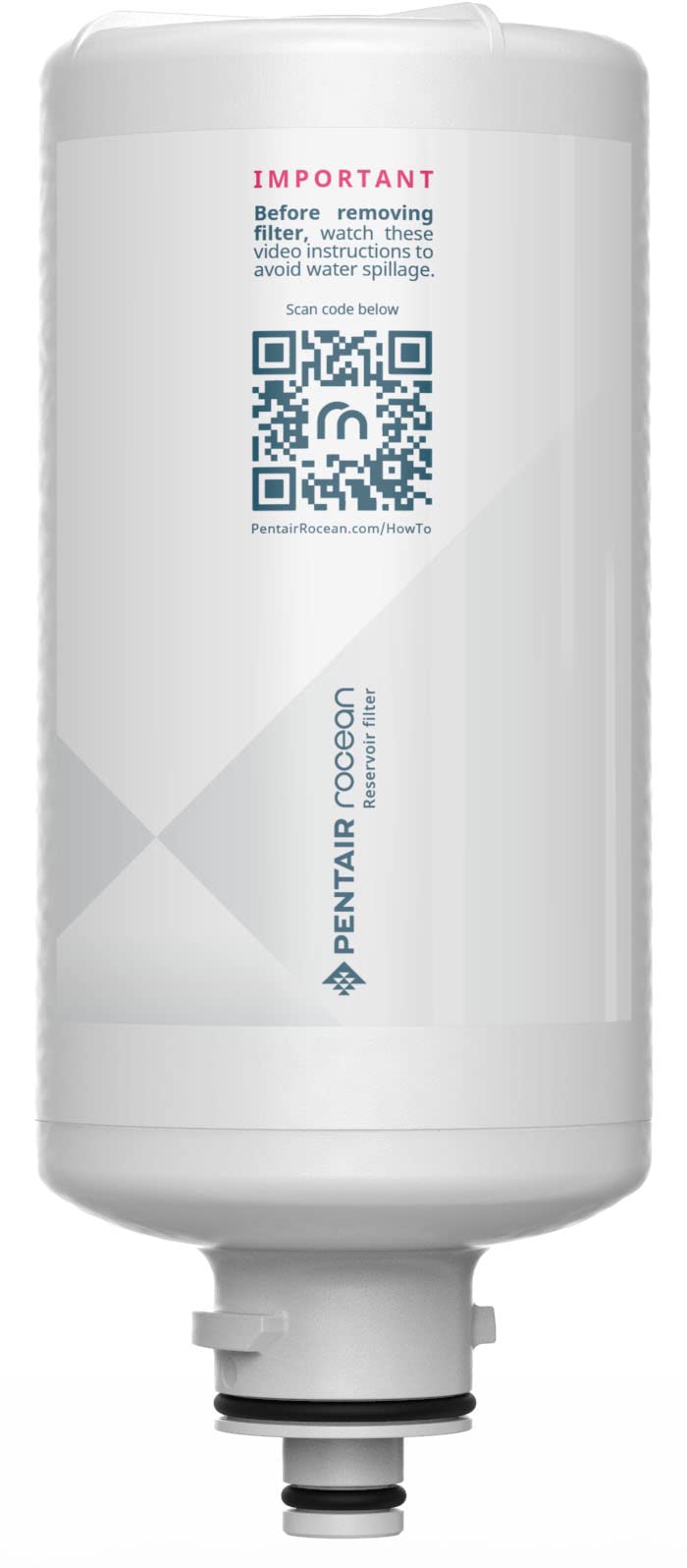 Pentair Rocean Reservoir Replacement Filter Cartridge for Rocean Countertop Tap Water Filter System, NSF/ANSI 42, 53, 401 Certified - NewNest Australia