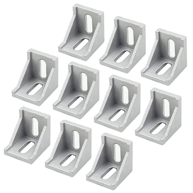 Tsnamay 4040 Inside Corner Bracket Gusset for 4040 Aluminum Extrusion Profile with Slot 8mm-10PCS 10pcs - NewNest Australia