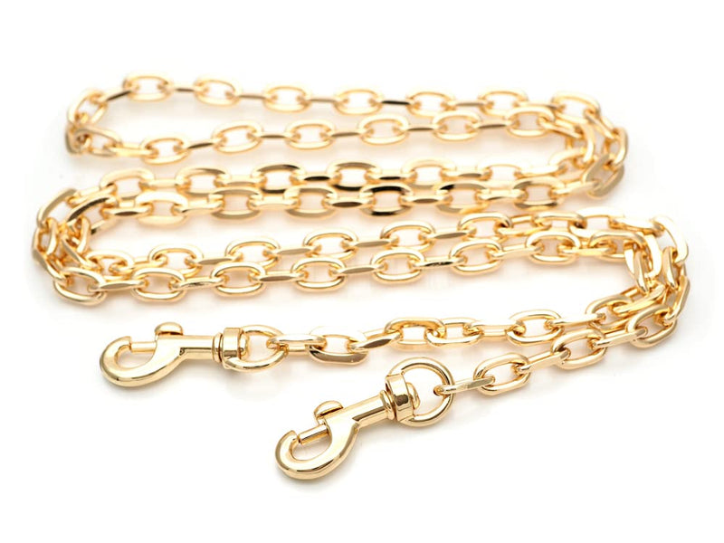 CRAFTMEMORE 55 Inches Purse Chain Strap, Crossbody Purse Handle Replacement, Metal Shoulder Handbag Accessories CH087 (Gold) Gold - NewNest Australia