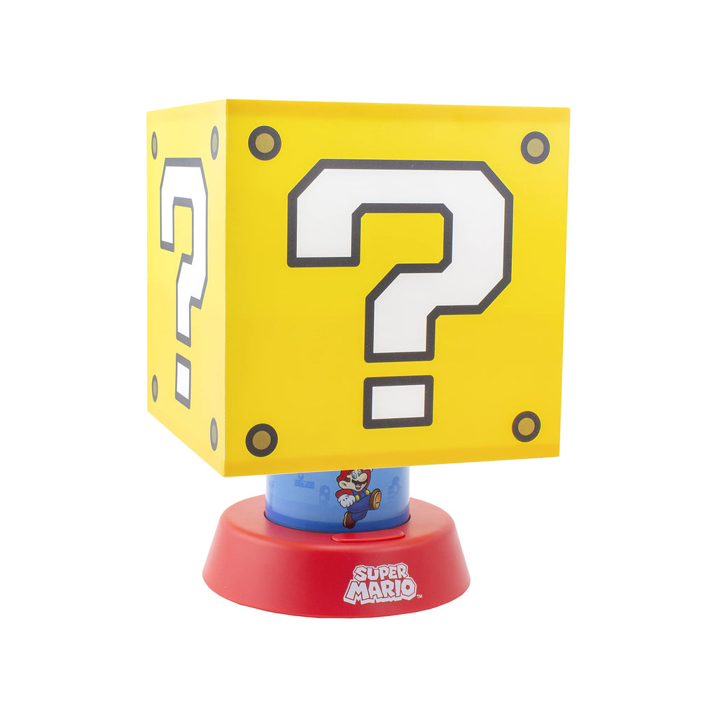 Paladone Super Mario Icon Lamp with Three Brightness Settings and Auto Shut Off, Nintendo Merchandise - NewNest Australia