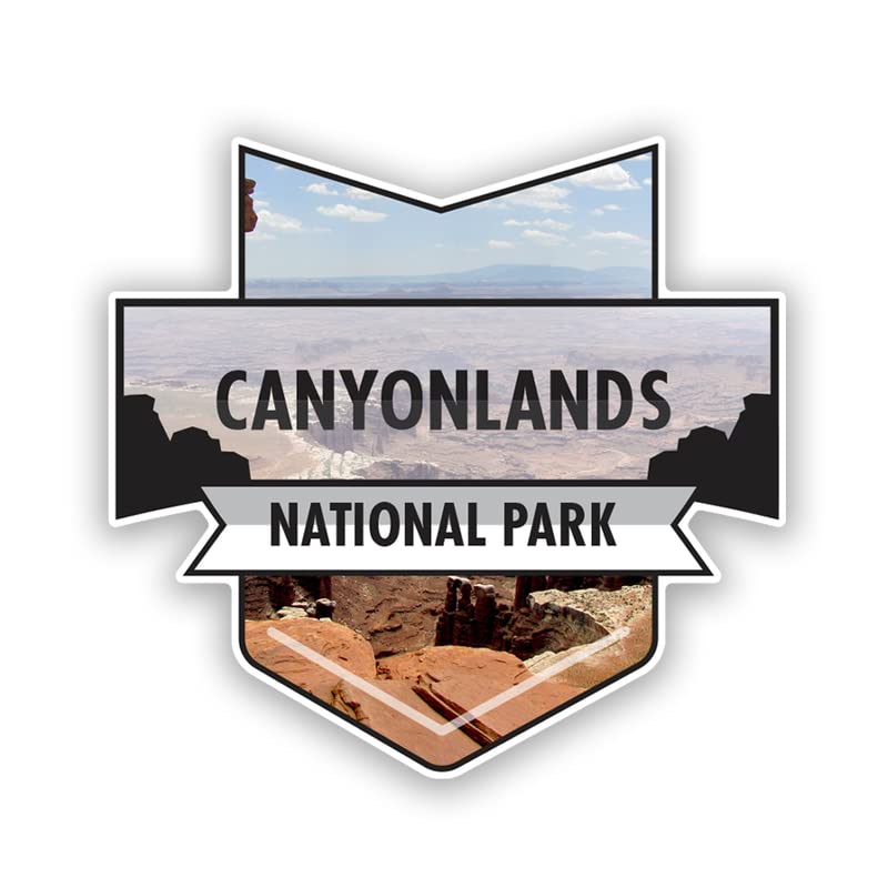 Canyonlands National Park Magnet | 4.7-Inch by 4.5-Inch | 2-Pack | 30 MIL Heavy Duty Magnetic Material | MPD919 - NewNest Australia