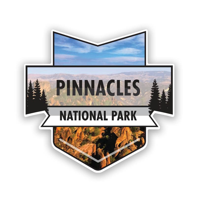 Pinnacles National Park Magnet | 4.7-Inch by 4.5-Inch | 2-Pack | 30 MIL Heavy Duty Magnetic Material | MPD957 - NewNest Australia