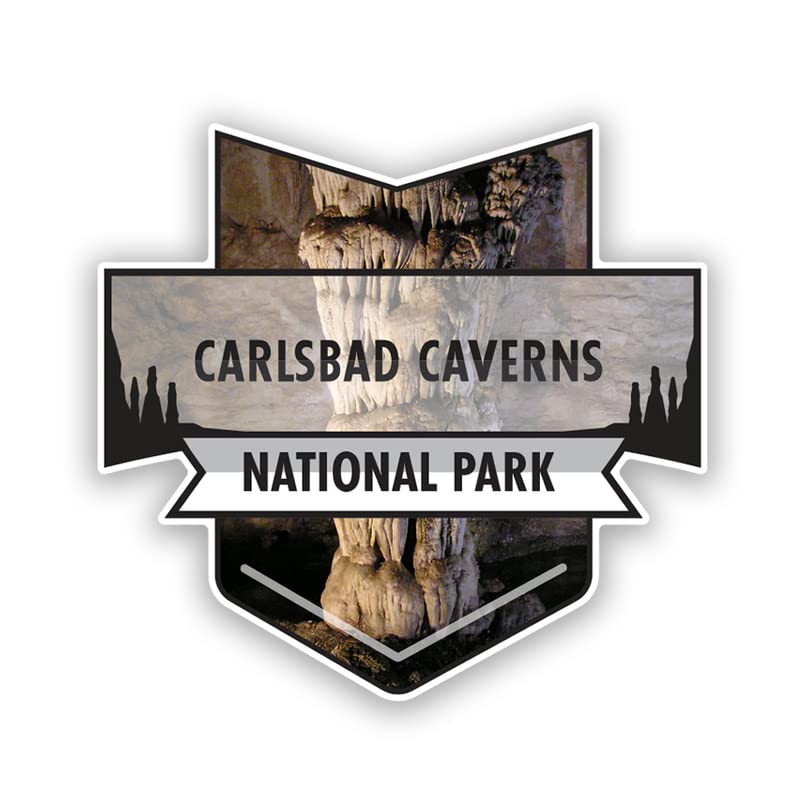 Carlsbad Caverns National Park Magnet | 4.7-Inch by 4.5-Inch | 2-Pack | 30 MIL Heavy Duty Magnetic Material | MPD921 - NewNest Australia