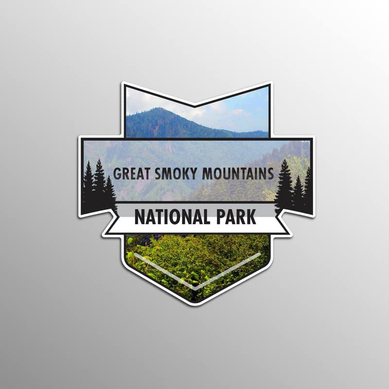 Great Smoky Mountains National Park Magnet | 4.7-Inch by 4.5-Inch | 2-Pack | 30 MIL Heavy Duty Magnetic Material | MPD938 - NewNest Australia