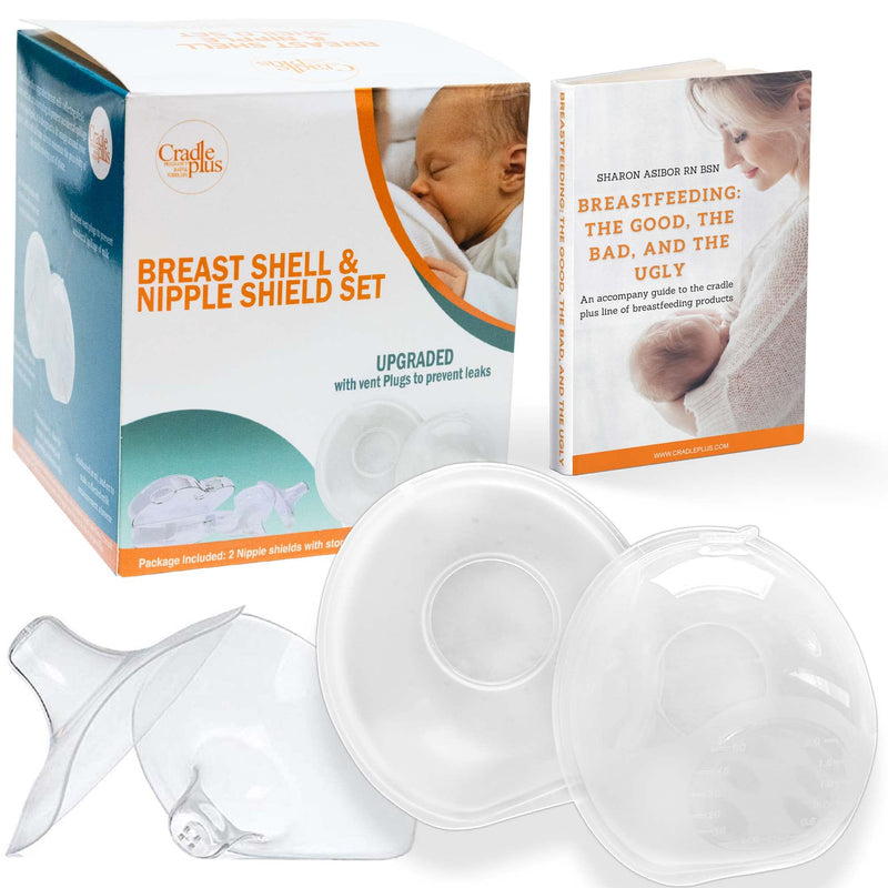 Nipple Shield & Milk Collector for Breastmilk - Breast Feeding Essentials W/ Breast Shells Milk Collector Nipple Protector for Breastfeeding Breast Milk Catcher for Breastfeeding Milk Collection Cups - NewNest Australia