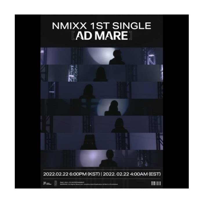 NMIXX AD MARE 1st Single Limited Edition Album Contents+Poster+Tracking Kpop Sealed - NewNest Australia