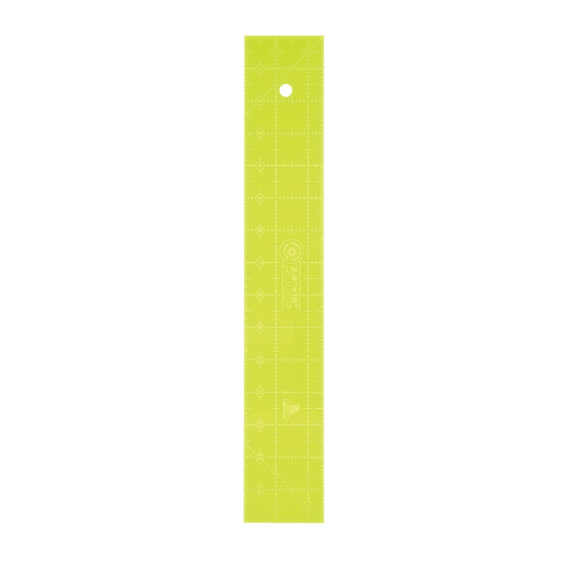 Acrylic Quilting Ruler, 2.5” x 15” | Long Ruler for Sewing, Measuring and Cutting Quilt Fabric | Straight Edge Tool for Layer Cakes, Charm Pack Quilts, and DIY Craft Projects - NewNest Australia