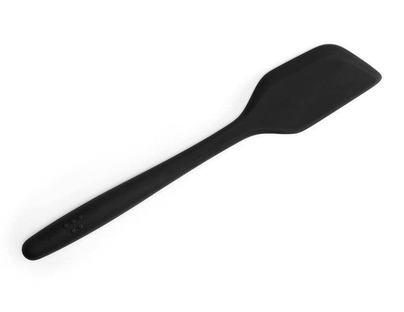 Misen Silicone Spatulas For Nonstick Cookware - Rubber Kitchen Spatula - Large Heat Resistant Cooking Spatula - 11 inch, Black - NewNest Australia