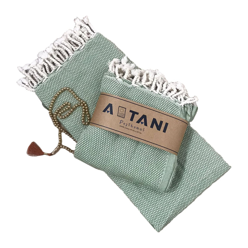 Beach Towels (35 inc x 69 inc, Green Atani; Turkish Beach Towel, Quick Dry Sand Free Lightweight Large Oversized Beach Turkish Towels 100% Cotton Light Beach Travel Towels 35 inc x 69 inc - NewNest Australia
