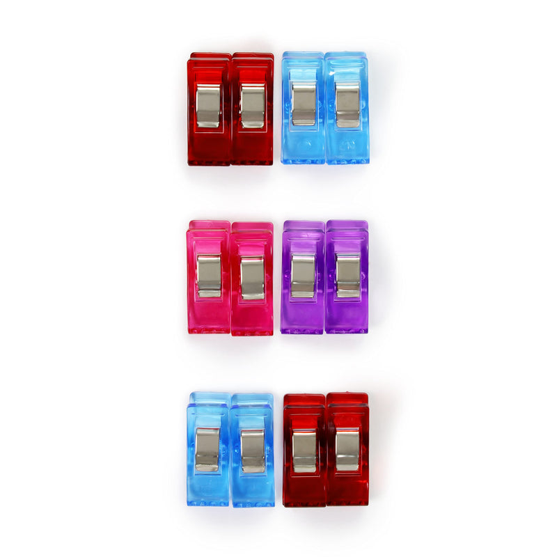 Prym Love, 12 pc Small Fabric Clips, Multicolor 12 Pack - NewNest Australia