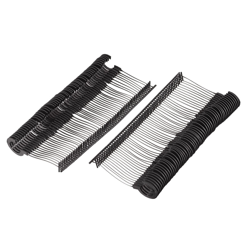 MECCANIXITY J Hook Standard Tagging Fasteners Plastic Regular for Garment Price Tag Label Tagging Barbs Black 0.97 Inch/25mm Pack of 1000 25mm - NewNest Australia