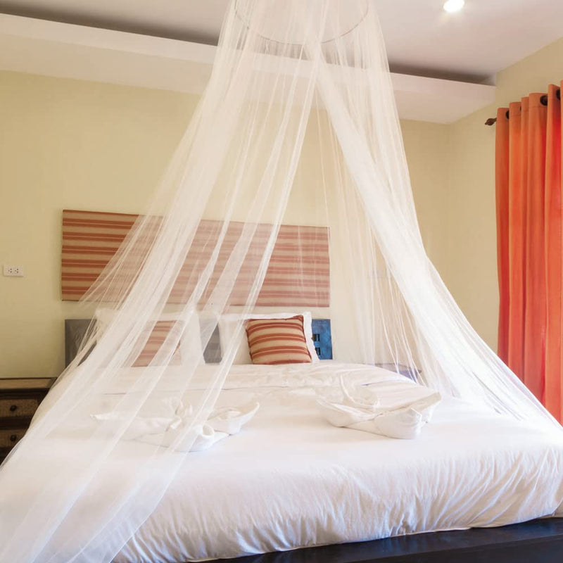 Aoresac Bed Canopy, Mosquito Net for Single to King Size Bed Canopy, Encrypted Fabric, 500 Inch Diameter, Easy to Install, Suitable for Girls Bedroom Decor, Reading Nook Canopies in Home A-02 - NewNest Australia