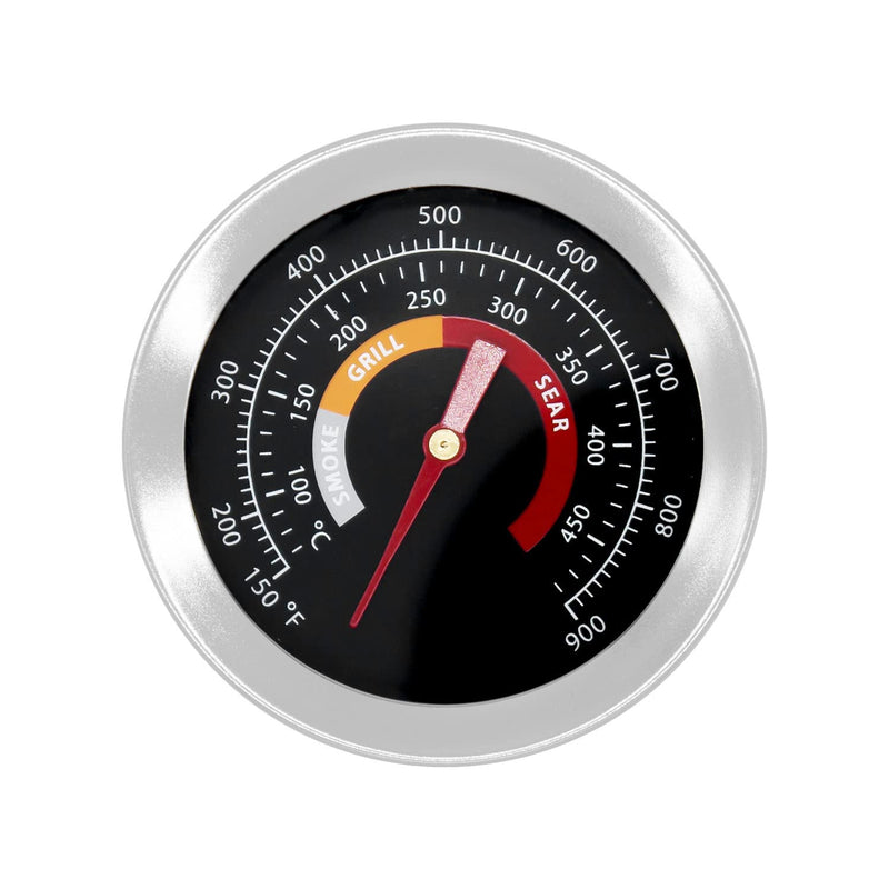 2" Grill Thermometer Replacement Part for Char Griller, Big Green Egg, BBQ Grill Smoker Thermometer Gauge for Grill Dome, 150-900°F - NewNest Australia