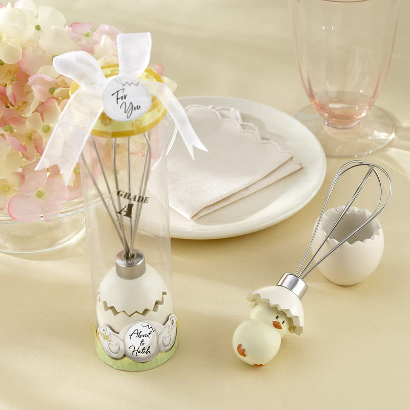 Kate Aspen Stainless-Steel Egg Whisk in Showcase Gift Box Baby Shower Favor - NewNest Australia