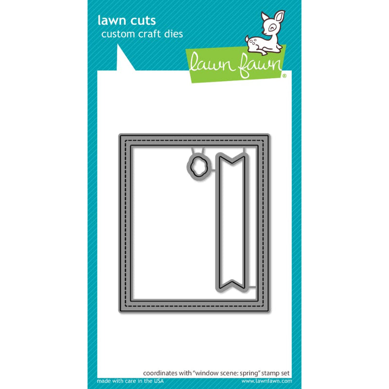 Lawn Fawn LF2781 Window Scene: Spring - Lawn Cuts Dies - NewNest Australia