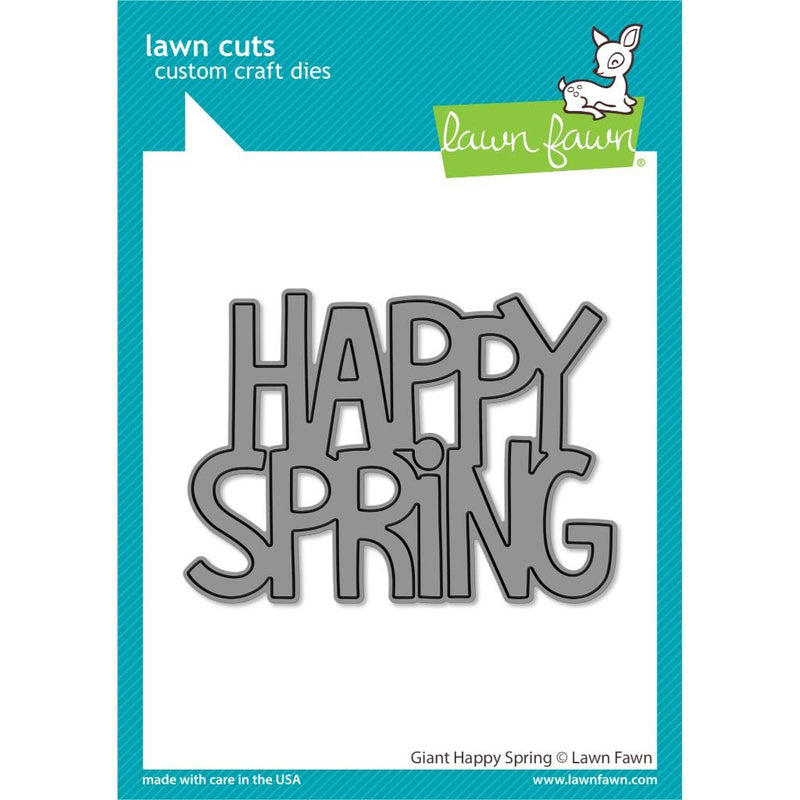 Lawn Fawn LF2802 Giant Happy Spring Dies - NewNest Australia