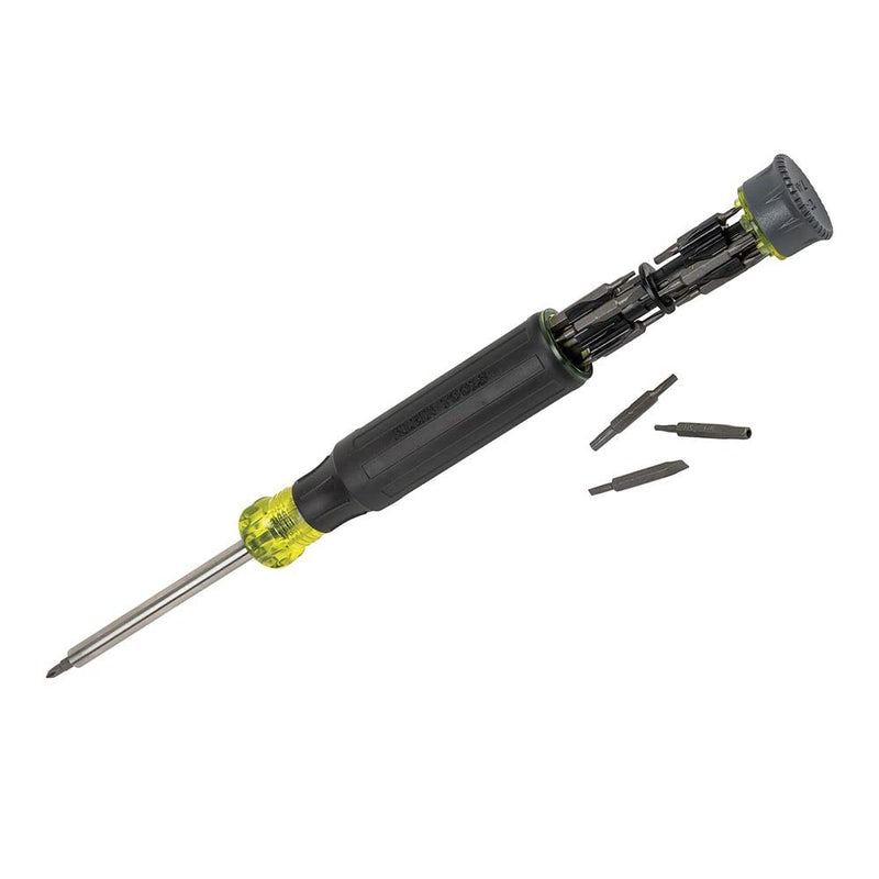 Precision Screwdriver Set, 27-in-1 Multi-Bit Screwdriver with 26 Tamperproof Bits, Onboard Storage, Rare-Earth Magnet Klein Tools 32327 - NewNest Australia