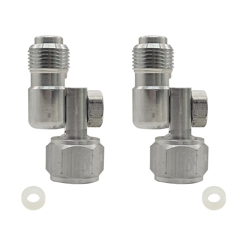 Yeesonda 2pcs 235486 7/8 inch Thread Swivel Joint Fits for Airless Paint Spray Sprayer Gun - NewNest Australia