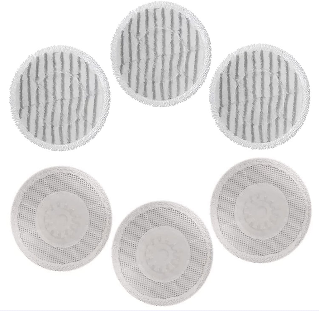 Zoopiger Steam Mop Pads Replacement for Shark S7000AMZ S7001 Steam Mop, Steam & Scrub All-in-One Scrubbing and Sanitizing,Designed for Hard Floors (6PCS) - NewNest Australia