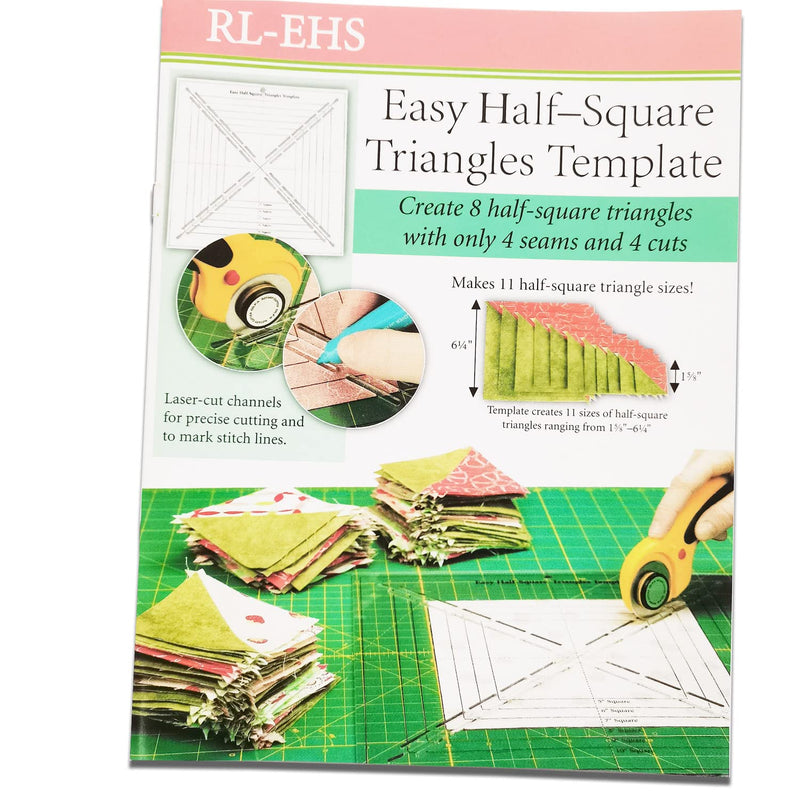YICBOR Easy Half-Square Triangles Quilting Rulers and Template - NewNest Australia