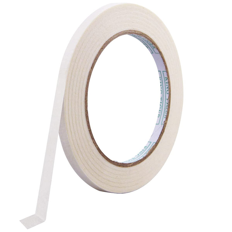 Fantasyon White Art Tape Masking Artists Tape Removable Paper Tape for Drafting Art Watercolor Painting Canvas Framing - 164FT Long(0.25inch) - NewNest Australia