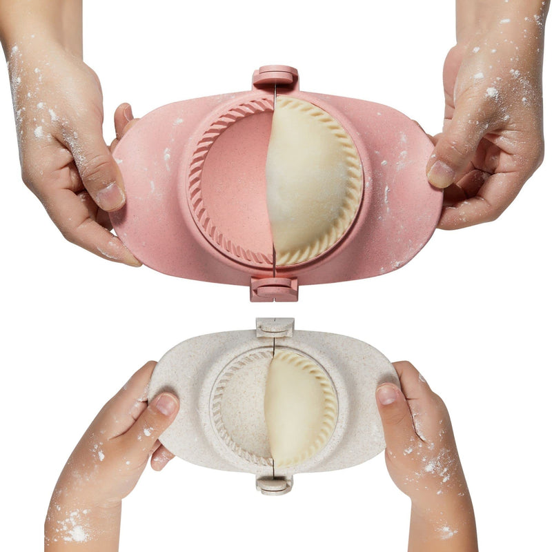 Dumpling Maker, Dumpling Dough Press Mold Set With Ring Cutter and Stuffing Spoon, Kitchen Gadget for Empanada, Pierogi, Pastelitos, Calzone, Turnovers - NewNest Australia