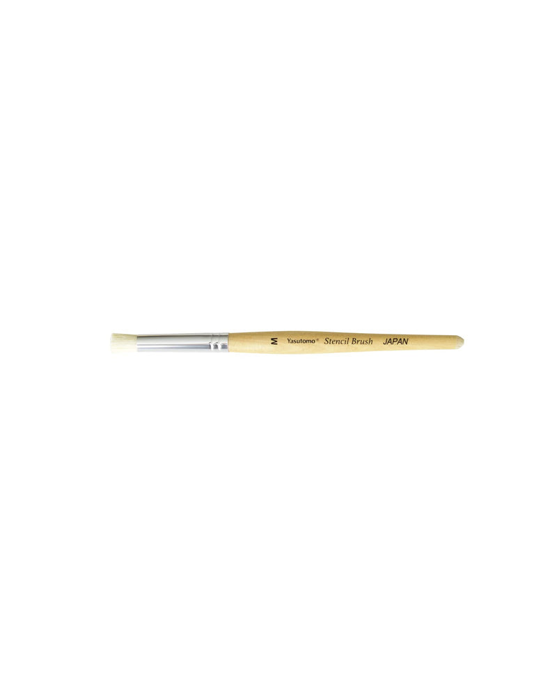 Yasutomo JSBM Stencil Brush, Medium, 6-inch Length - NewNest Australia