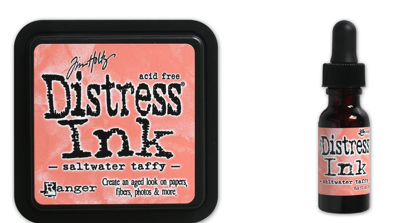 Ranger Ink - Tim Holtz - Distress Ink Pad and Reinker - Saltwater Taffy - NewNest Australia