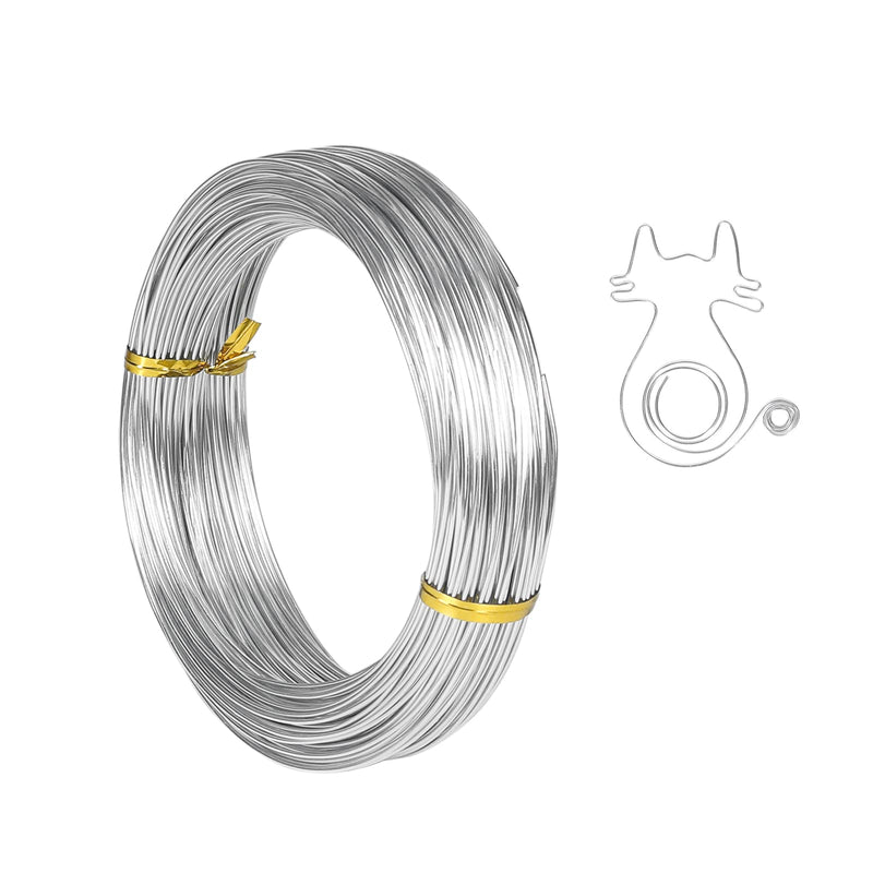 Tenn Well 18 Gauge Aluminum Wire, 165 Feet 1mm Bendable Anodized Metal Wire for Jewelry Making, Beading, Bonsai Training, Sculpting and Crafting - NewNest Australia