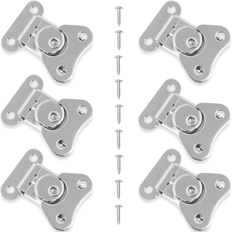 ESUDNT 6 Pack Stainless Steel Twist Latch, Butterfly Fastener Draw Latch for Box, Case (Screws Included) - NewNest Australia