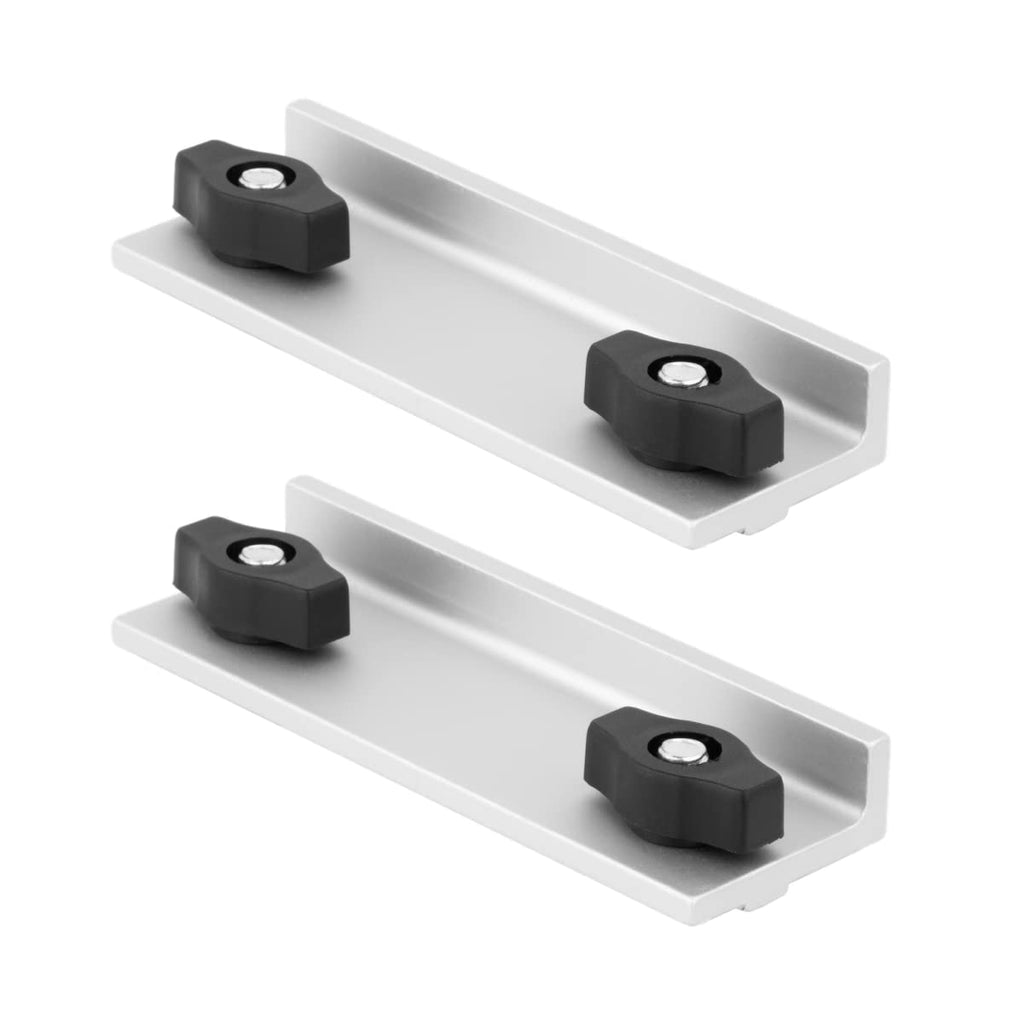 POWERTEC 71696 Universal Long Stop Kit for T-Track System with Wing Knobs, 2PK - NewNest Australia