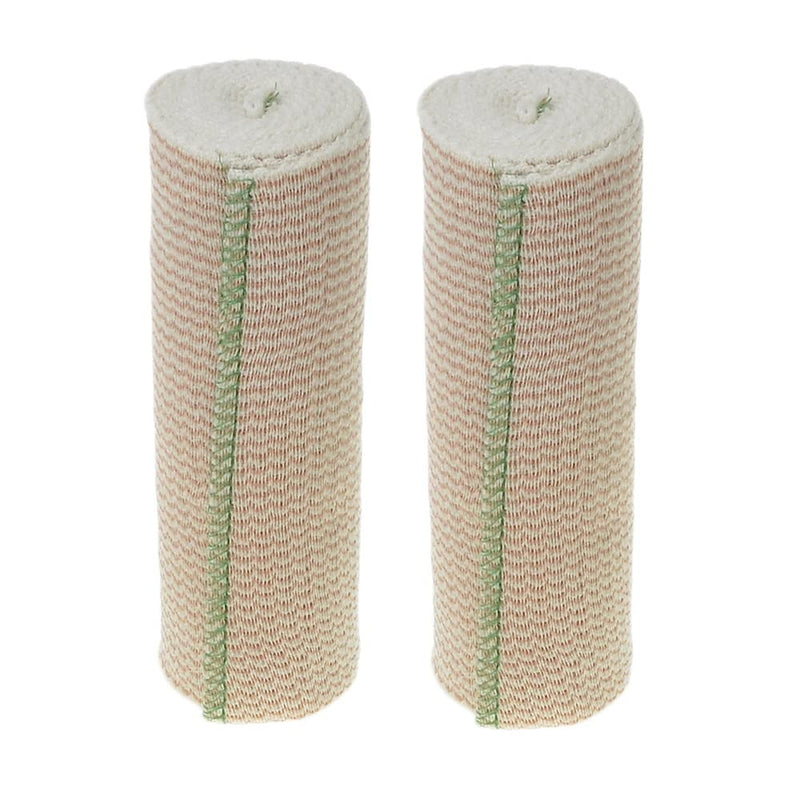 Dealmed 6" Elastic Bandage Wrap with Self-Closure – 2 Elastic Bandages, 5 Yards Stretched Compression Bandage Wrap, Wound Care Product for First Aid Kit and Medical Facilities Pack of 2 - NewNest Australia