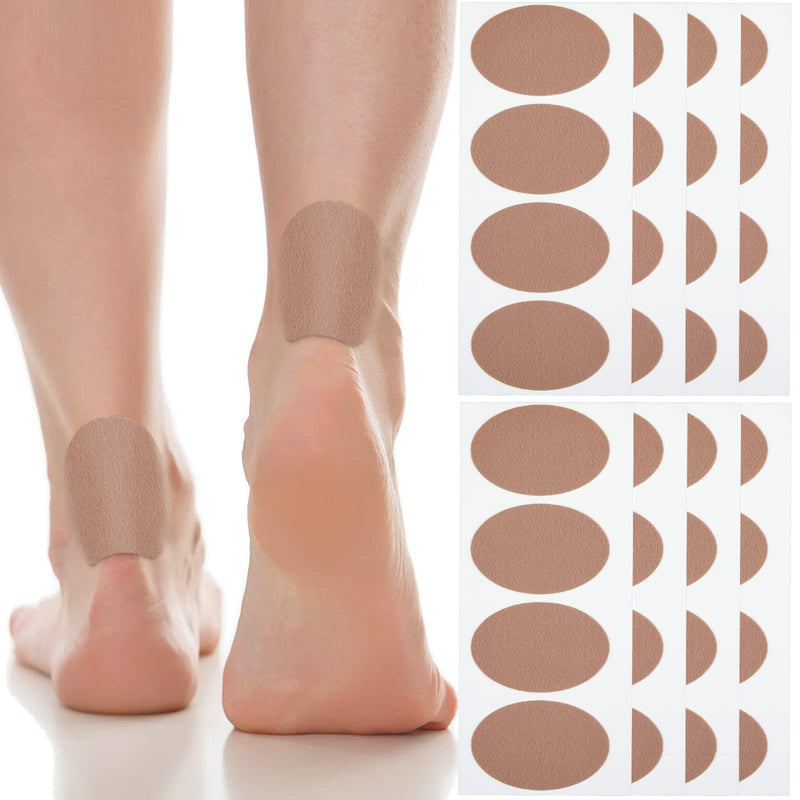 Oval Moleskin Pads Adhesive Blister Tapes Moleskin Coverlets Hiking Unsuitable Shoes Reduce Friction(8 Sheet) - NewNest Australia