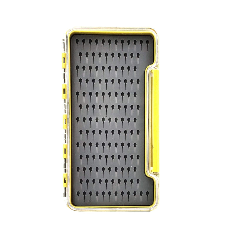 Aventik Fly Fishing Boxes Silicone Super Slim Fishing Storage Fishing Tackle Case Waterproof Best Pocket Sizes (1pcs-g048LT) 1pcs-g048LT - NewNest Australia