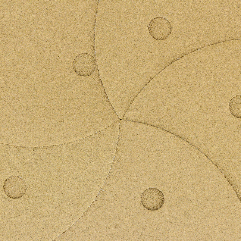 Dura-Gold Premium 5" Gold Sanding Discs - 150 Grit (Box of 50) - 5 Hole Pattern Dustless Hook & Loop Backing Sandpaper for DA Sanders, Aluminum Oxide Abrasive - Sand Automotive Paint, Woodworking Wood 150-Grit - NewNest Australia