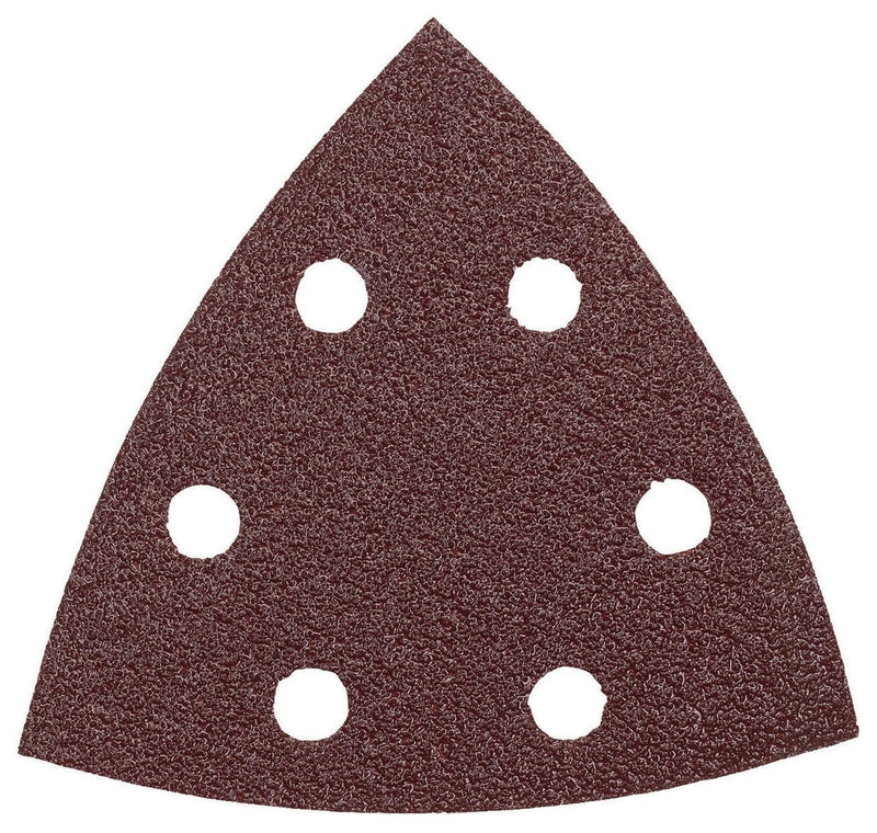 Bosch SDTR040 Detail Triangle, Hook & Loop Sanding Sheet, Red, 40 Grit, 5-Pack - NewNest Australia