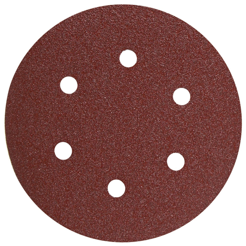 Bosch SR6R060 5-Piece 60 Grit 6 In. 6 Hole Hook-And-Loop Sanding Discs - NewNest Australia