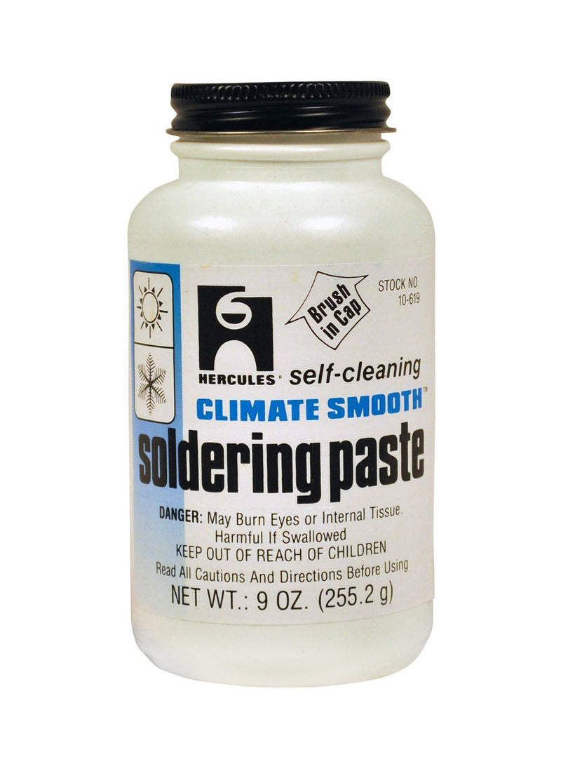 Hercules Climate Smooth Soldering Paste, Self Cleaning, Lead Free, With Screw Cap Brush #10619 - NewNest Australia