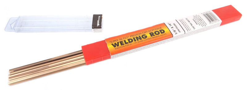 Forney 48571 Super Sil Flo Brazing Rod, 1/8-Inch, 1/2-Pound - NewNest Australia