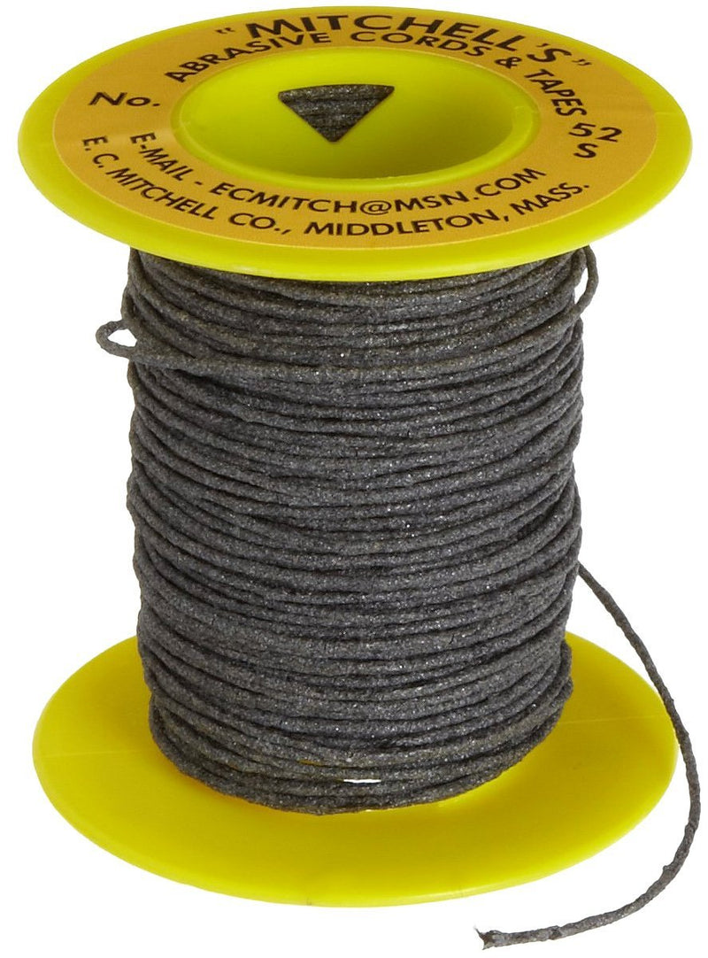 Mitchell Abrasives - 52S-25 52-S Round Abrasive Cord, Silicon Carbide 150 Grit .055" Diameter x 25 Feet - NewNest Australia